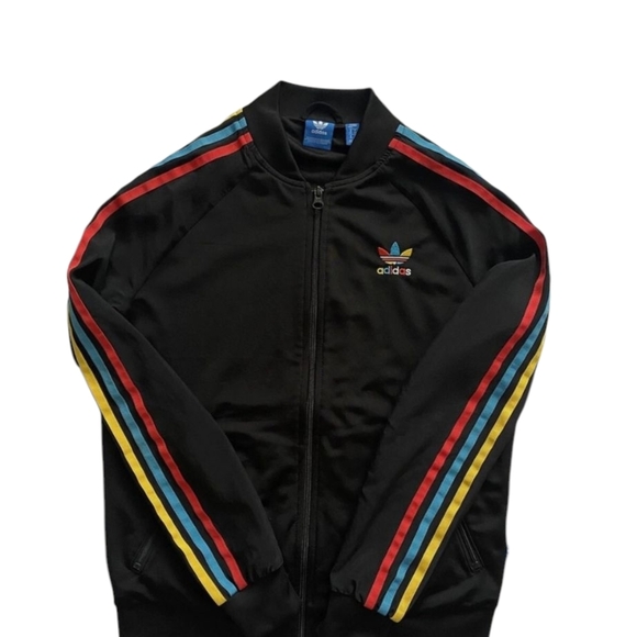 Adidas Women's Black Track Jacket - Picture 6 of 11